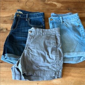 Kut from the Kloth Blue Jean Shorts Casual Summer Essential